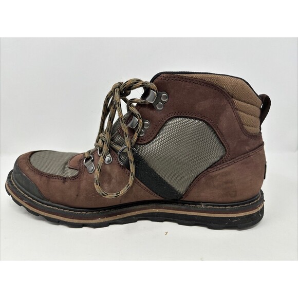 Mens SOREL Madson Sport Hiker Black Waterproof Non-Shell Boots Size 11 Brown - Picture 5 of 12